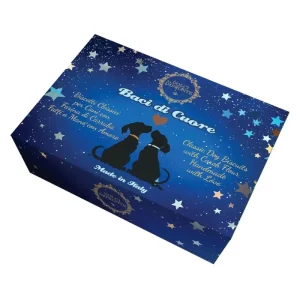 Baci di Cuore: Biscotti Artigianali per Cani alla Carruba (250g)