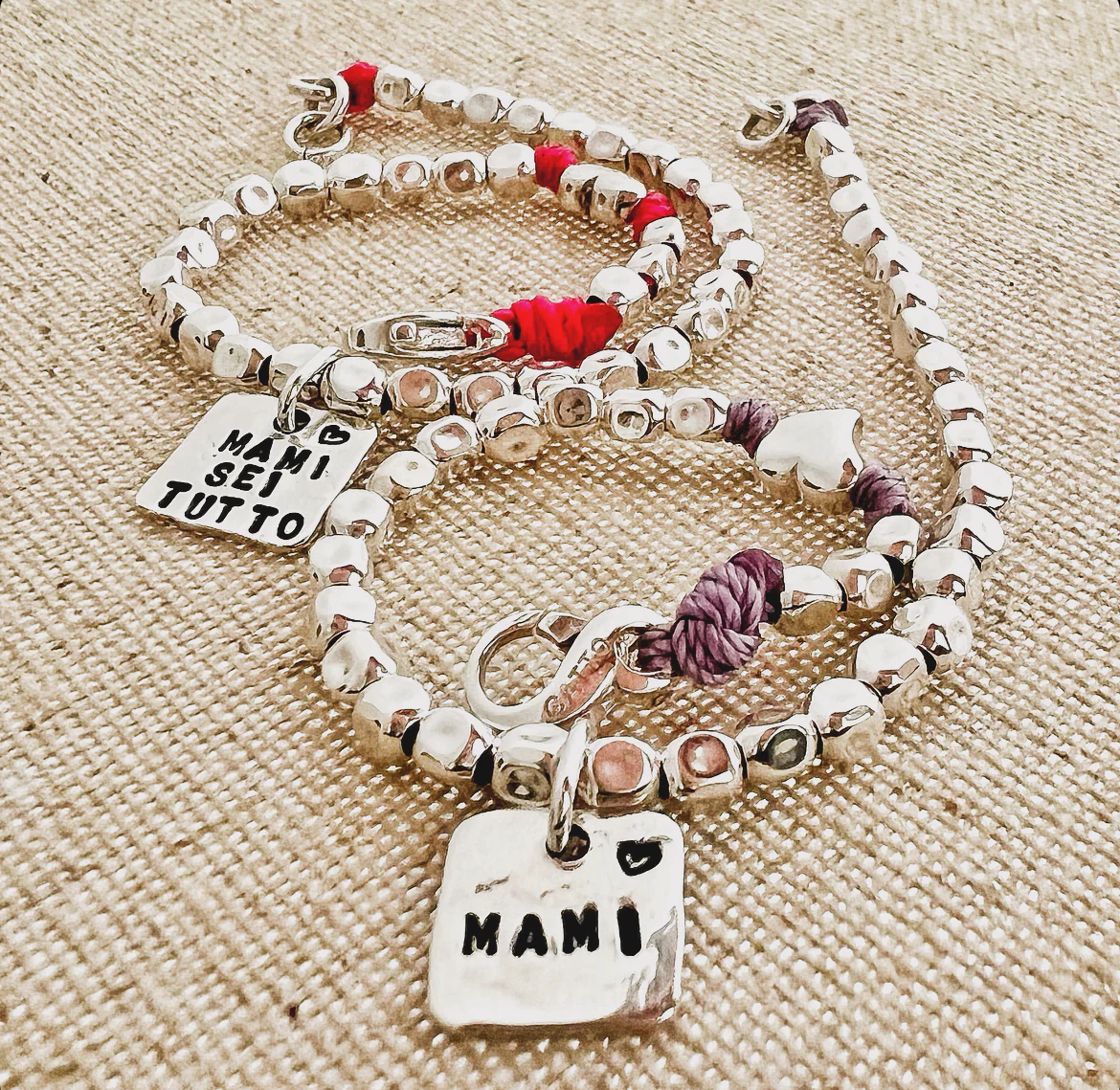 120524 – Bracciale “Cuoricino” Festa della Mamma ❤️ Argento 925 – incisione personalizzabile
