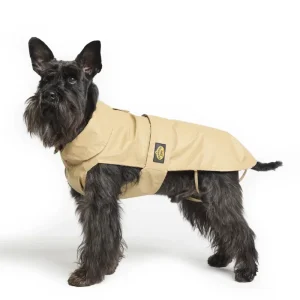 Fashion Dog – Manteau imperméable en toile cirée doublé écossais  Art. 219