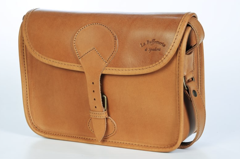 109 Borsa Genovese in cuoio 160 cartucce