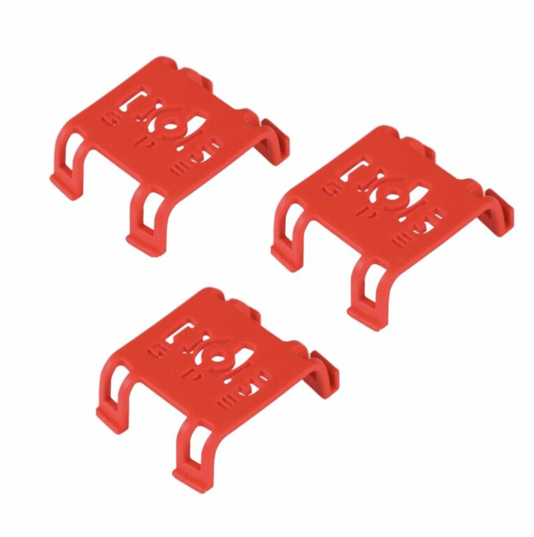 Clip di fissaggio per mini localizzatore GPS DOG colore rosso