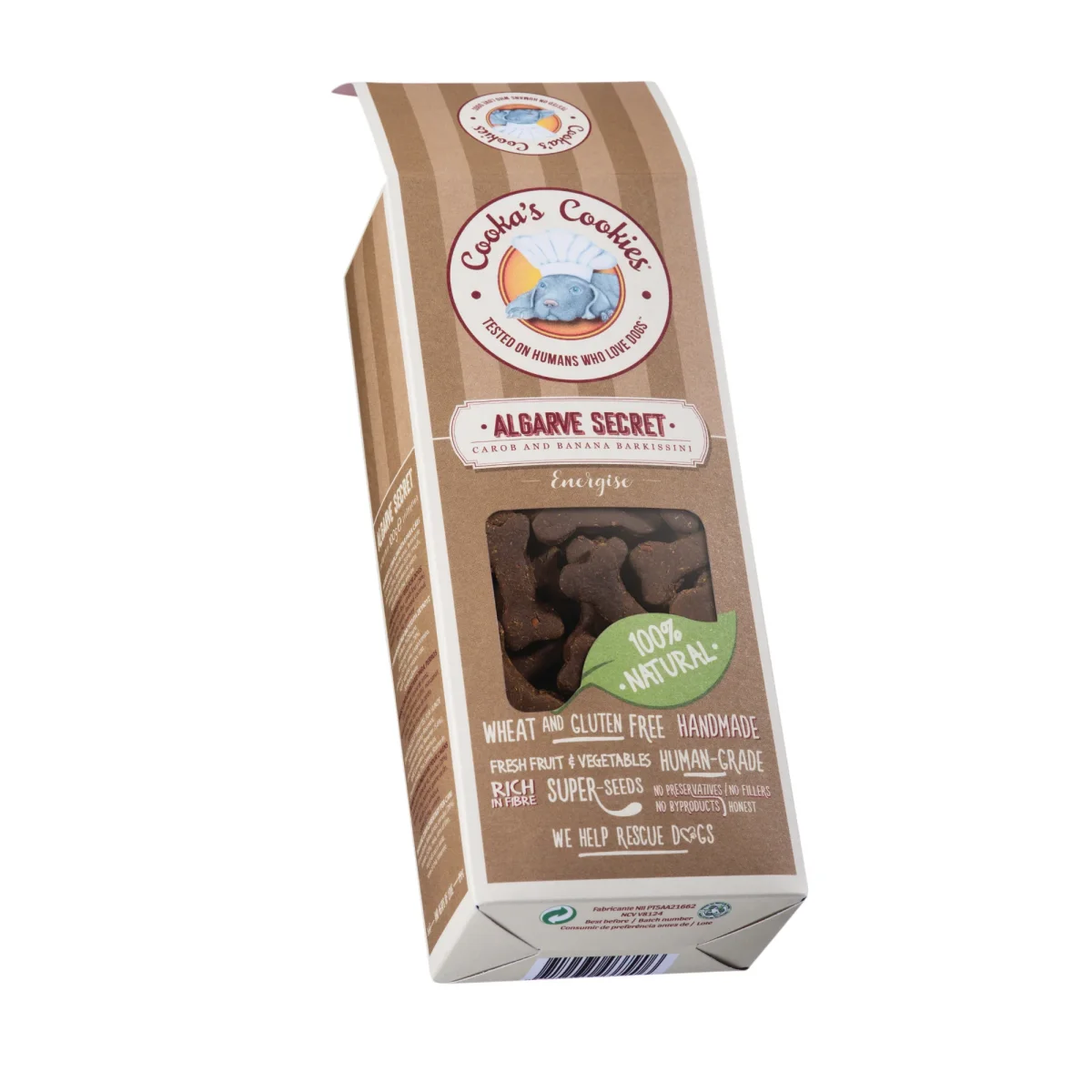 Biscotti naturali per cani carruba e banana - immagine 3