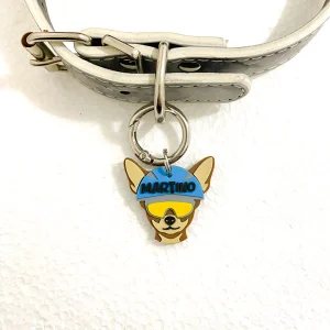 Biker dog - Medaglietta cane