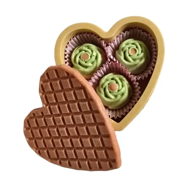 HeartBox – Scatola a Cuore Commestibile con Praline per Cani