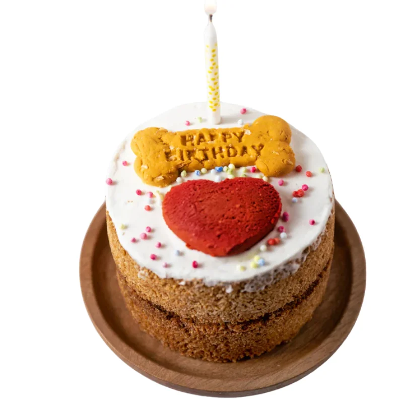 Torta di compleanno per cani di lusso – Artigianale e Senza Cereali